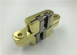 Casting Zinc Alloy Silent Heavy Duty Hidden Hinges For Light Interior Wooden