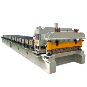 Wholesale 4kw Glazed Tile Roll Forming Machine For Construction Material Roof Sheets from china suppliers