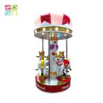 arcade game Indoor Game Machine Amusement Ride 3 Seat 6 Seat Carousel Horse Ride