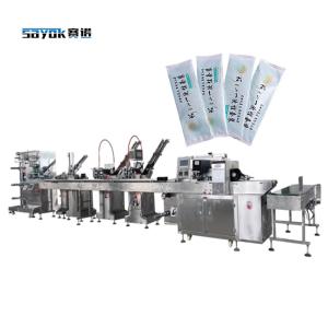 Wholesale CE Certified Napkin Toothpick Spoon Automatic Packing Line Automatic Feeding Sealing Packing from china suppliers