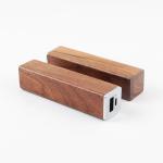 High Level Full Battery Wooden Power Bank 2400mah 3000mah 18650 Li Ion