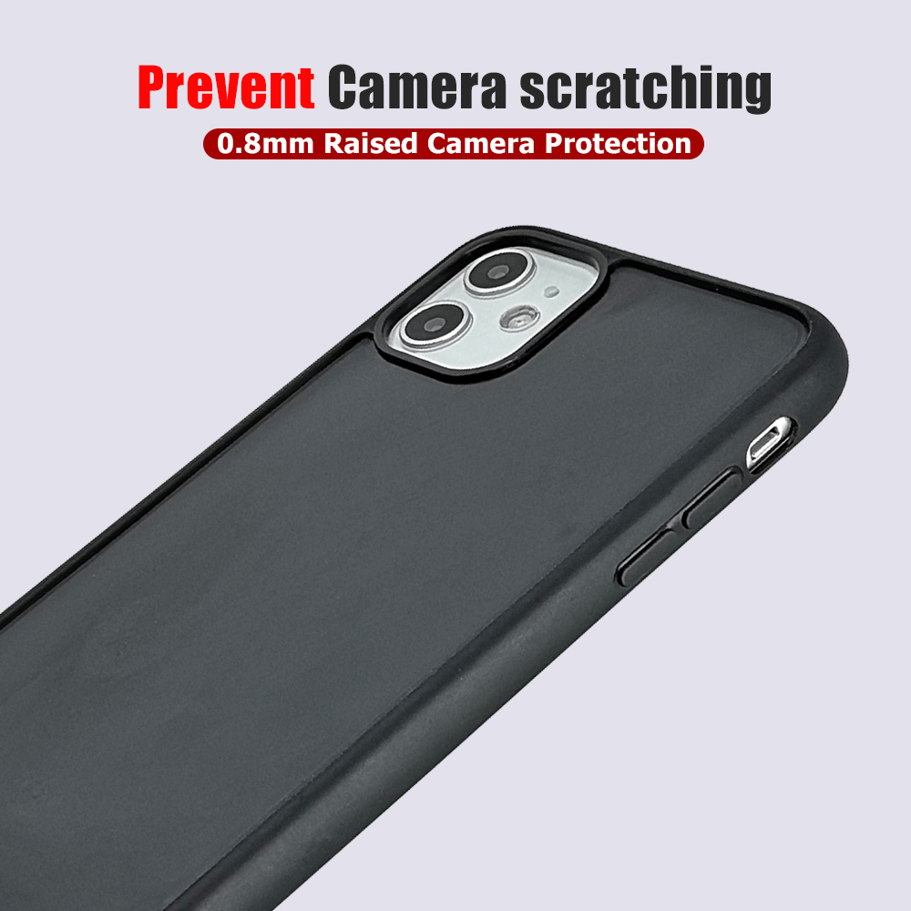Inlay Leather Wood Groove Phone Case With TPU PC Material