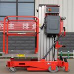 Single Mast or Double Electric Lifting Platform Aerial Working Platform
