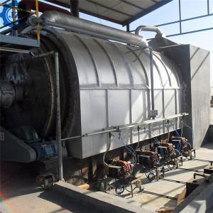 Wholesale 15 ton 20 ton Scrap Rubber Pyrolysis Production Line For Making fuel Oil from china suppliers