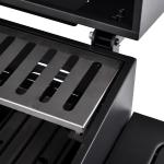 6 Burner Gas Grill with Cabinets and Stainless Steel Barbeque Parking Size 91*69