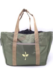 Wholesale Large Capacity Green Reusable Folding Shopping Bags Non Toxic 42*28*24 CM from china suppliers