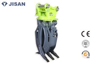 Wholesale Two Cylinders Hydraulic Log Grapple , Sunward SWE60 SWE70 Rotating Grapple For Excavator from china suppliers