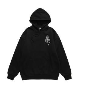 Wholesale Autumn-Winter Men Heavy Cotton Hoodie In Breathable And Plain Dyed Wool Circle from china suppliers