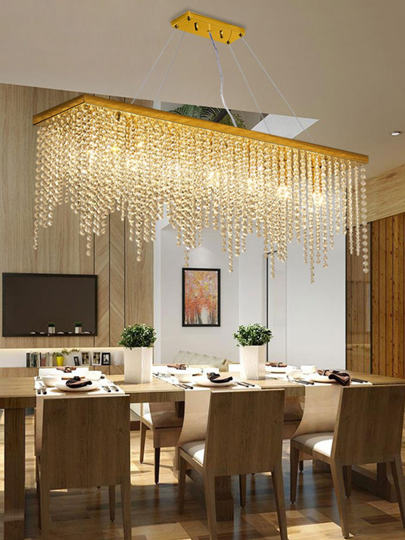 Nordic home decoration crystal chandelier restaurant extra large chandelier(WH-CA-106)