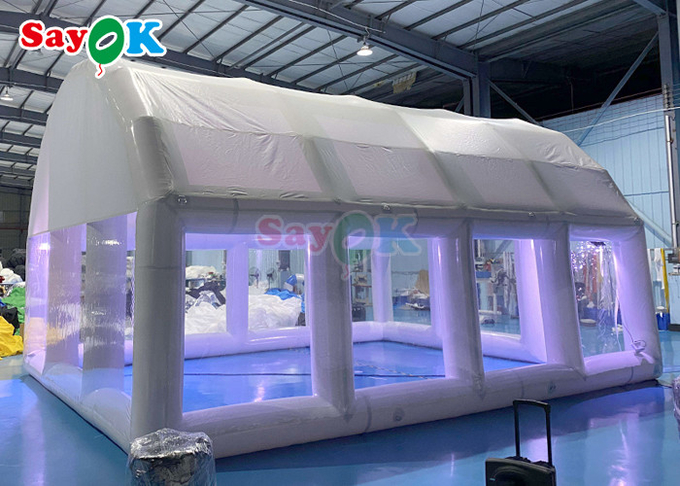 TPU Inflatable Bubble Dome Building Covered Air Cover Water Tent 23x18ft