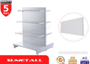 Wholesale Gondola Merchandise Display Racks / Boutique Display Shelves Flat Back Panel from china suppliers