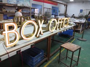 Wholesale Pantone / RAL Front Lit Channel Letter Sign 12mm 50000 Hours Lifetime from china suppliers