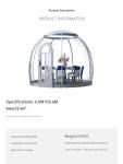 Experience the Ultimate Outdoor Getaway in Our Transparent Bubble Room for