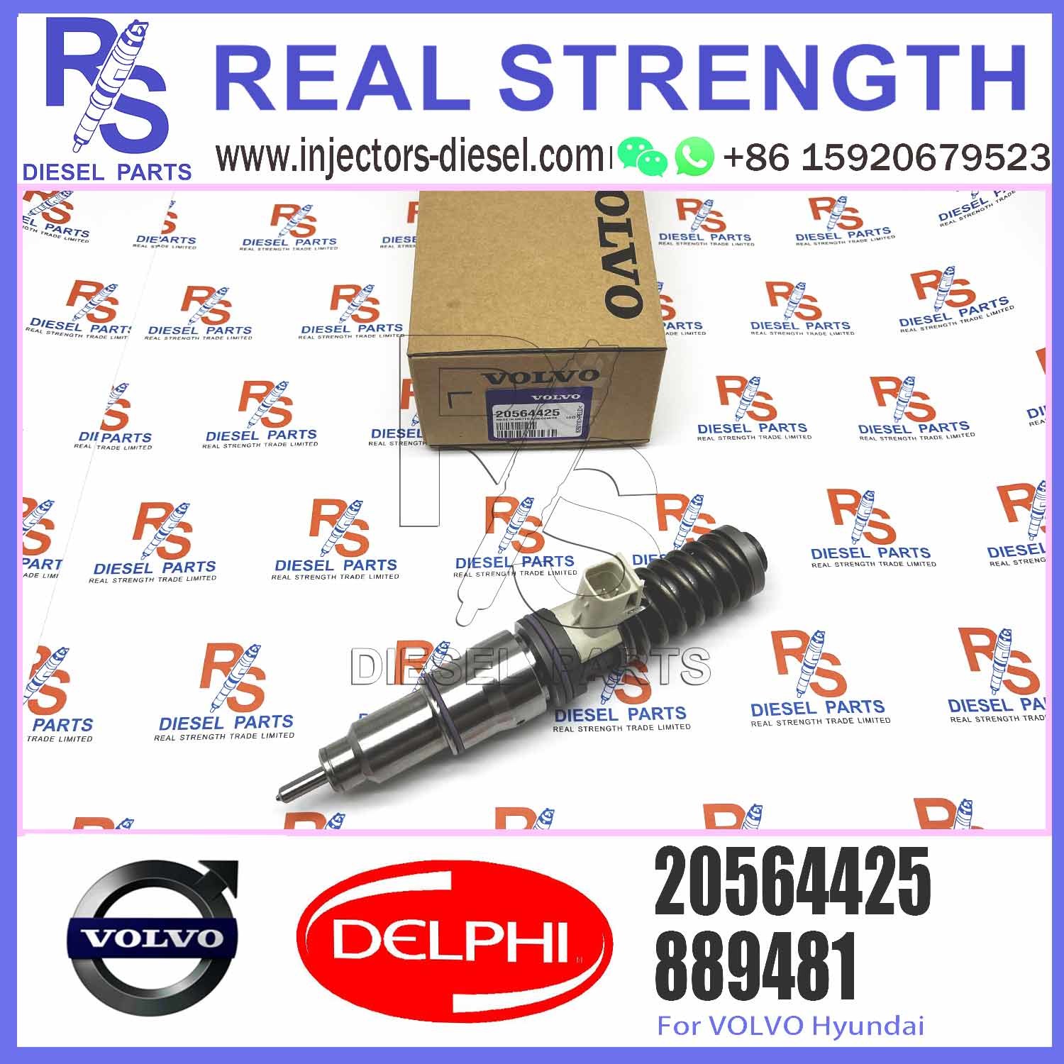 Injector Electronic Unit 20564425 85000606 BEBE4D10001 BEBE4D29001 BEBE4D40001 Diesel Injector for V-O-L-V