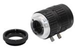 HD 5MP CCTV Camera Lens 12mm F1.6 Aperture 2/3" Image Format Mount C Industrial