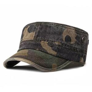 Wholesale Flat Top Camo Army Baseball Caps For Mens from china suppliers