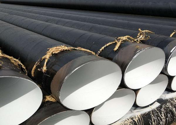 Strength Oil Construction SSAW Steel Pipe Wide Range 5-25mm Plain End / Bevel