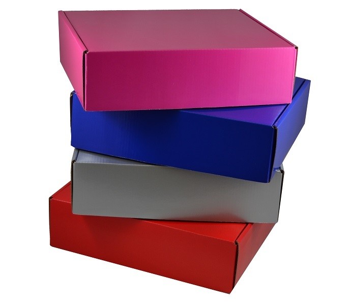 Slide Out Corrugated Shoe Boxes With Remarkable Simplicity Design