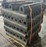Natural Rubber Rubber Dock Bumpers Marine D Type Fender For Ship And Dock