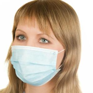 Wholesale Anti Dust Disposable Mouth Mask , Earloop Procedure Masks Lightweight from china suppliers
