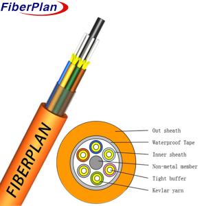 Wholesale Multi Core FRP Break Out Tight Buffer Indoor Fiber Optic Cable from china suppliers