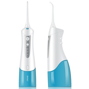 Portable Dental Water Flosser Blue Rechargeable Oral Irrigator For Adult