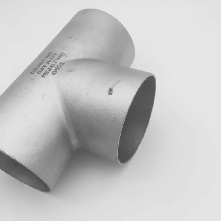 Stainless Steel SS316/SS304 Butt Weld Equal / Reducing Tee Pipe Fittings