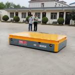 Battery Operated 10 Tons Industrial Transfer Trolley For Carrying Goods Dc Motor