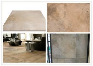 Wholesale Glazed 600x600 Ceramic Floor Tiles Yellow Accidental Colouring 10mm Thick from china suppliers