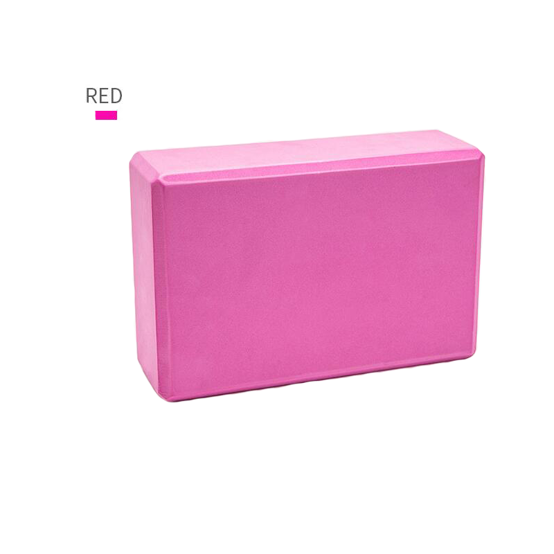 80mm L230MM Blue Large Foam Yoga Blocks Recycled Eco Core Training
