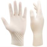 Sterile Disposable Latex Gloves Anti Pollution Gloves Powder Free Non-sterile