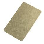 Vibration Finish Decorative SS Sheet Color With PVC Film Coated Stainless Steel