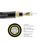 12 Cores 80M Span ADSS Fiber Optic Cable With Aramid Yarn Strength Member