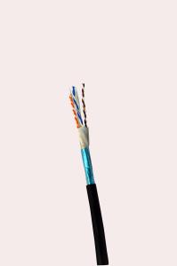 Wholesale Outdoor / Indoor Use Cat6a Lan Cable , Twisted Pair Cable In Networking from china suppliers