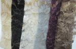 Water Soluble Gold Metallic Embroidered Lace Fabric For Wedding Dresses