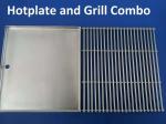 201 Stainless Steel Teppanyaki BBQ Grill 4mm Teppanyaki Indoor Grill