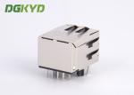 Single Port 100Mb Integrated Magnetics Network Jack Rj45 POE Connector