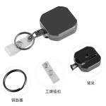 Deyi Badge Reel Outdoor Sports Retractable Metal Heavy Duty Badge Holder Belt