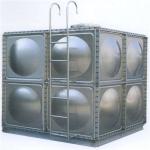 Galvanised Rustproof 10ton Steel Water Storage Tank 2m Height