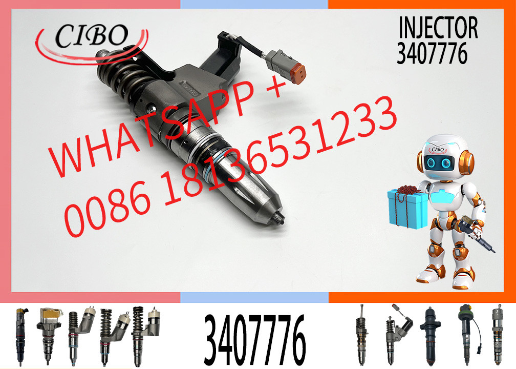 Construction Machinery PartsFuel Injector for N14 Diesel 3083846T 3083848F 3411766F 3080931F 3407776 for CUMMINS Diesel Engine