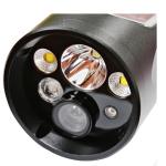 Aluminum Alloy LED Rechargeable Camera Dvr Flashlight with 6600mAh Battery