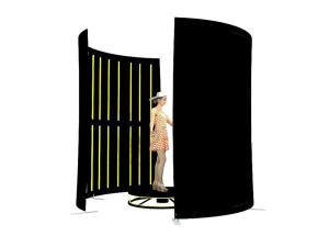 Wholesale Black Led Stage Backdrop Screen Green 360 Photo Booth Backdrop Screen Stand from china suppliers