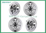 8" Ss Golf Cart Wheel Covers Deep Dish Heavy Duty ABC Plastic For Yamaha Cart