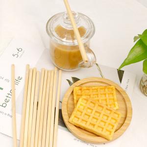 Wholesale Eco Friendly Natural Bamboo Straws For Party Coffee Tea Beverage 10cm 12cm from china suppliers
