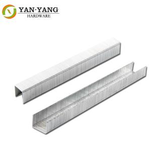 Wholesale Furniture hardware 22 gauge industry staples 1308 length 8 mm from china suppliers