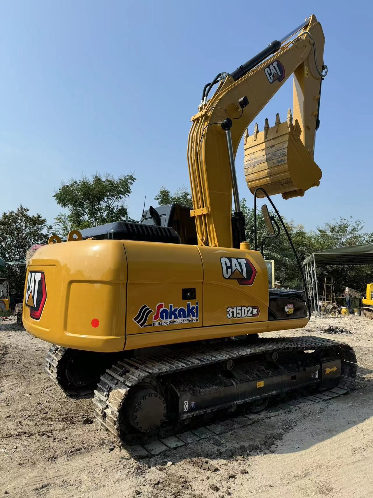 15ton Used Cat315d2gc Excavator With Bucket Capacity 0.75m3