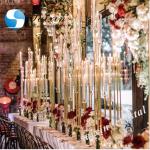wholesale floor standing metal candle holders for event decor