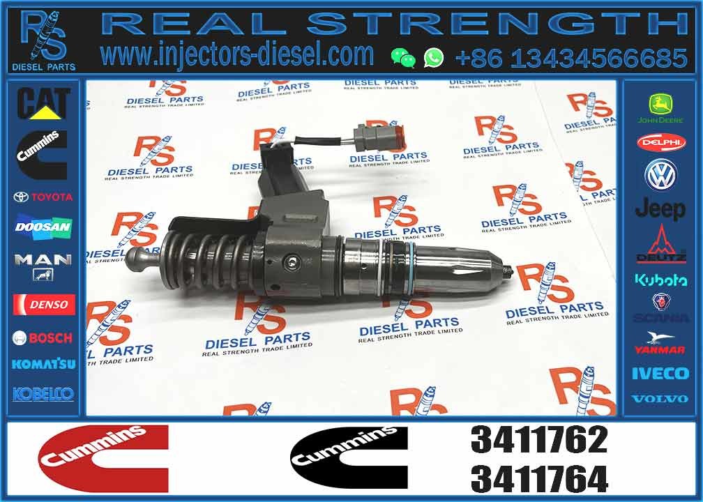 Nine Brand Diesel Hot Sale High Quality Common Rail Injector 3411762 3087560 3411765