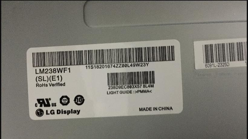 LM238WF1-SLE1 LG Display 23.8" 1920(RGB)×1080 250 cd/m² INDUSTRIAL LCD DISPLAY