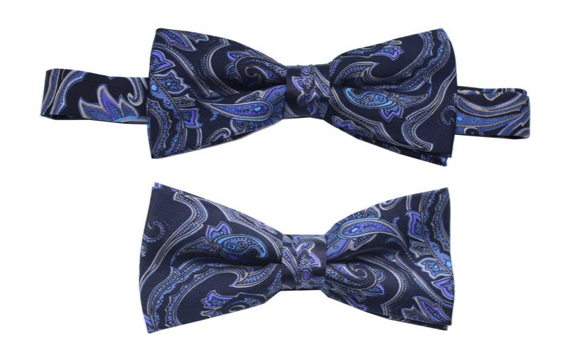 Adjustable Knotted Bow Tie Hand Made Custom Silk Bow Ties